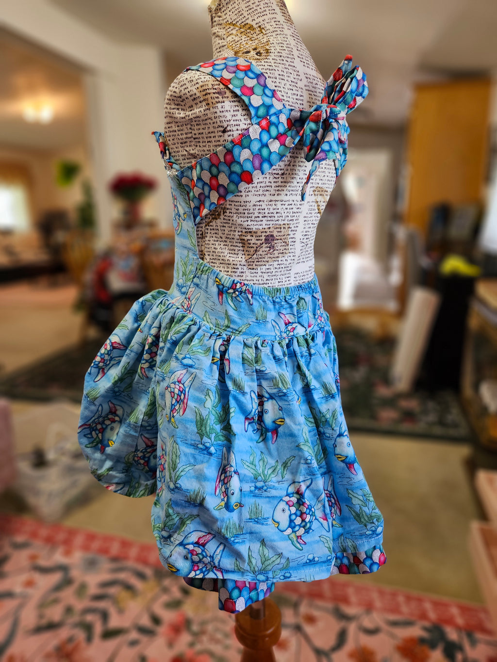 NEW GIRL'S Poppy CW Rainbow Fish 2T/4T