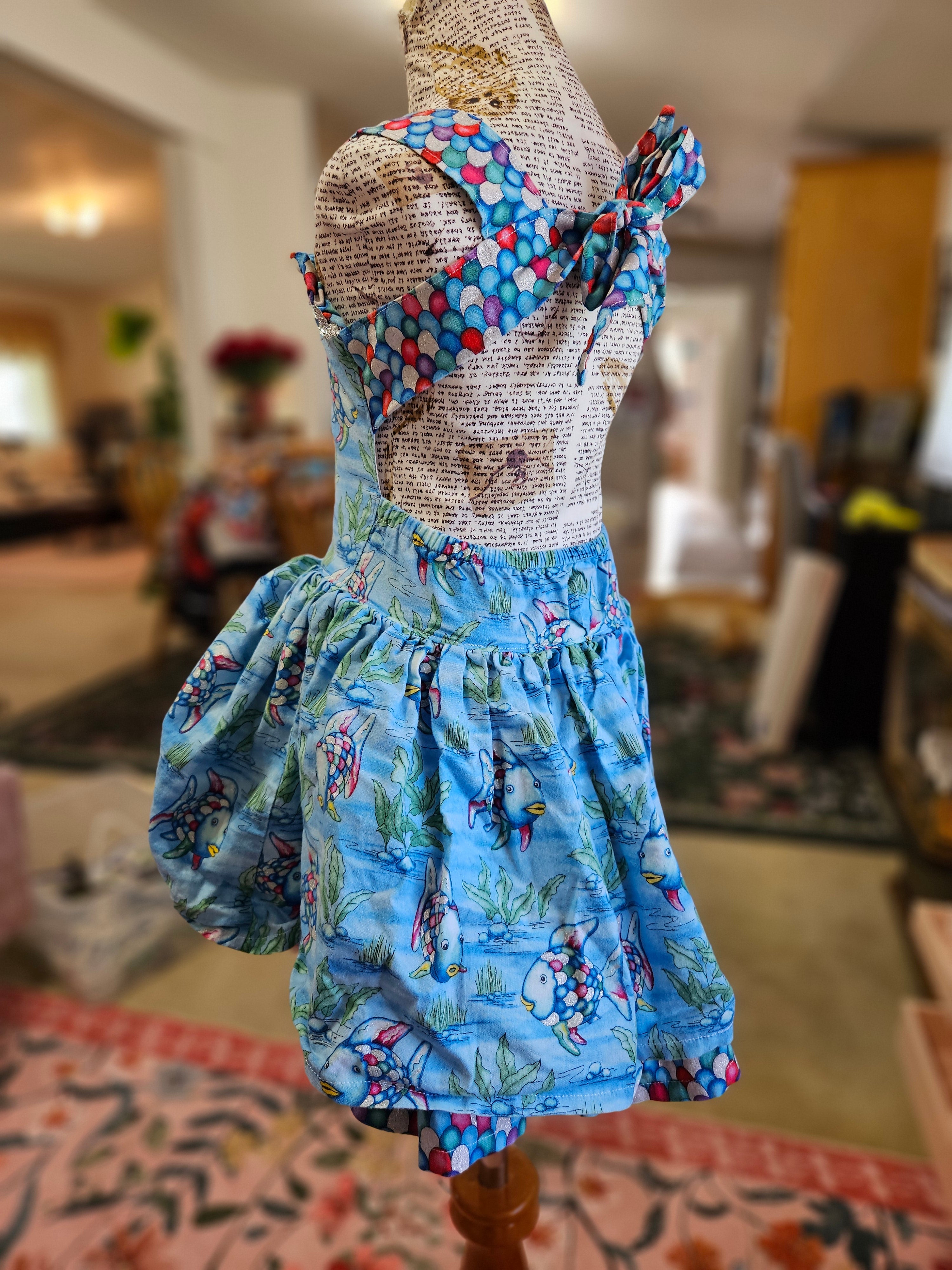 NEW GIRL'S Poppy CW Rainbow Fish 2T/4T