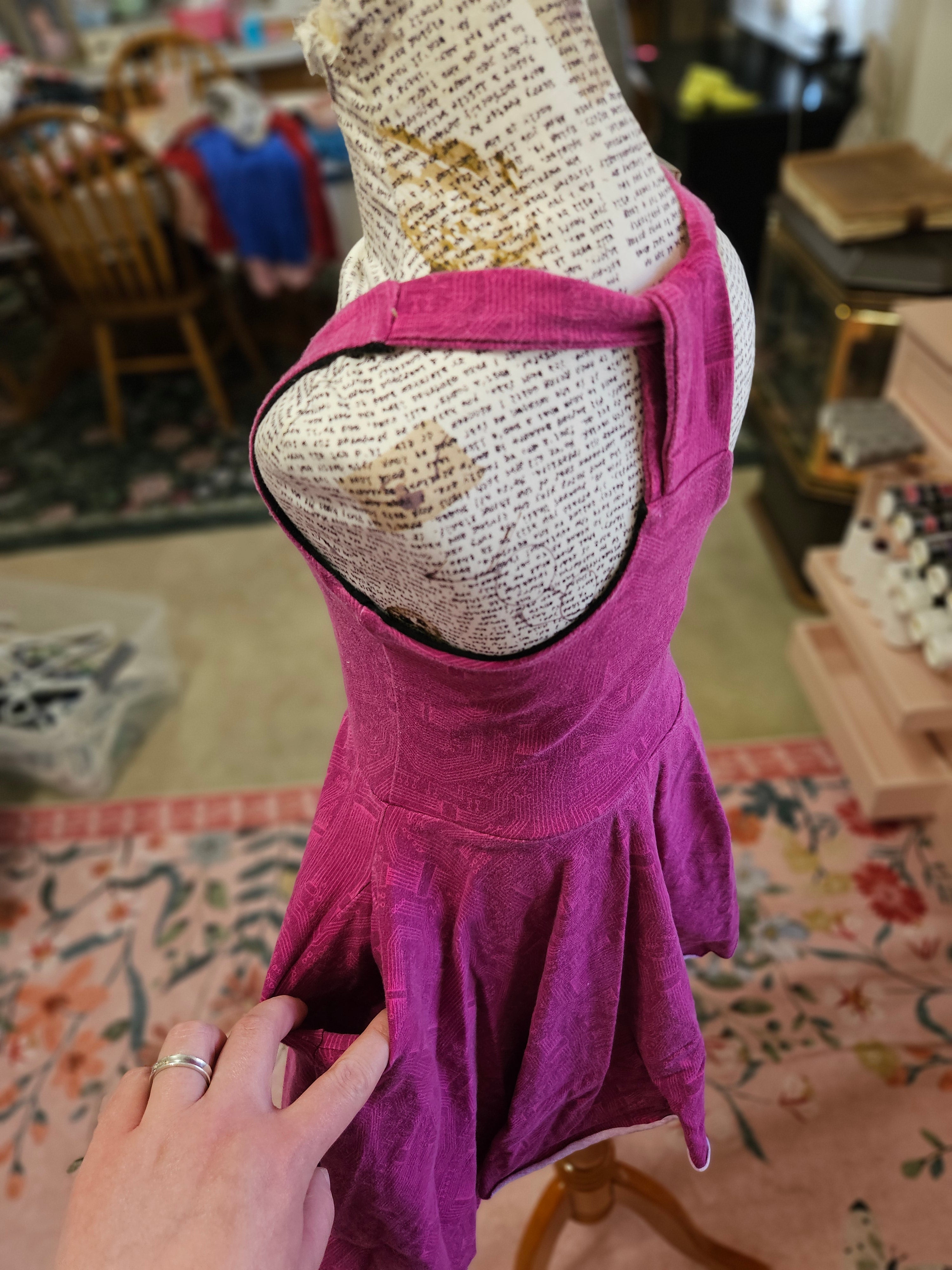 GIRL'S Pink Science is my Super Power Solis Dress w/ Pockets 2T/4T