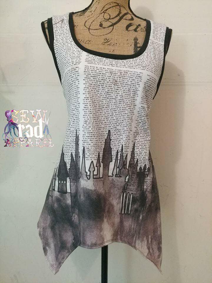 PRE-ORDER: HP Castles REPRINT 2026 SINGLE Border GRAYSCALE Design