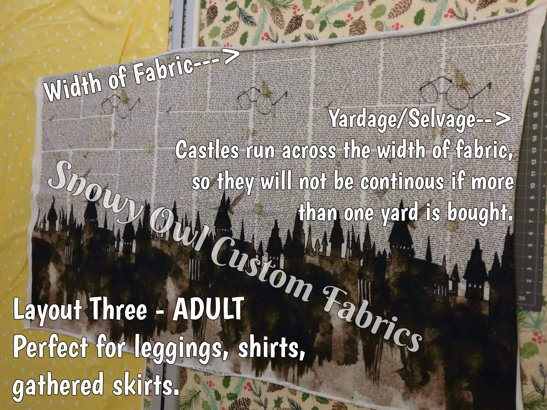 PRE-ORDER: HP Castles REPRINT 2026 SINGLE Border COFFEE Design