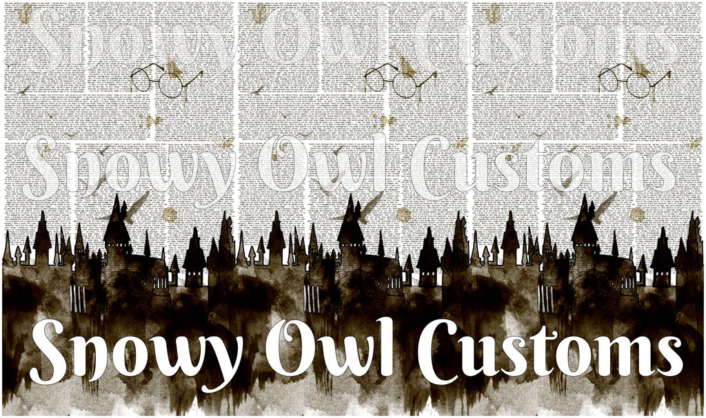 PRE-ORDER: HP Castles REPRINT 2026 SINGLE Border COFFEE Design