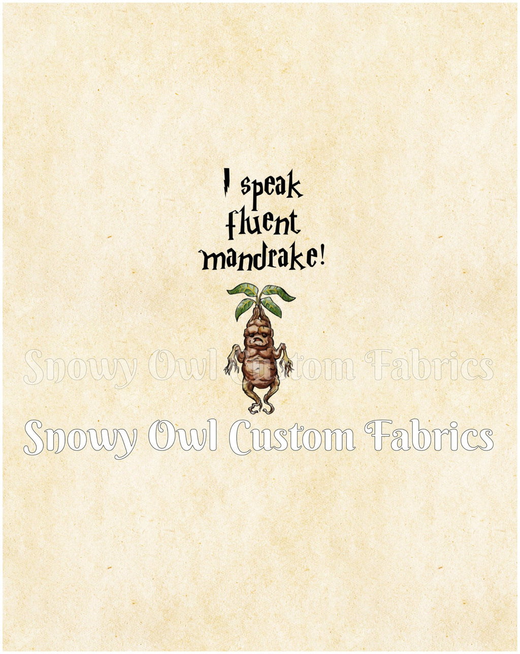 PRE-ORDER: HP Fluent in Mandrake Parch PANEL REPRINT 2026 (CHILD)
