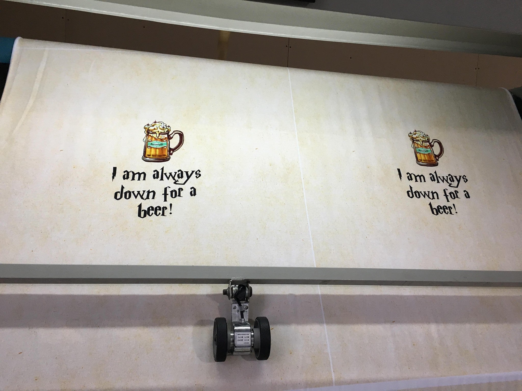 PRE-ORDER: HP ButterBeer Parchment PANEL REPRINT 2026 (ADULT)